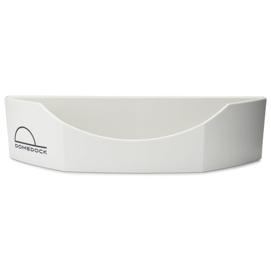 DomeDock Original Wall-Mounted Hat Organizer β White β Holds Up to 20 Baseball Caps