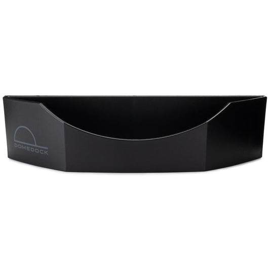 DomeDock Original Wall-Mounted Hat Organizer – Black - Holds Up to 20 Baseball Caps